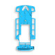 NSR HYPERCAR SOFT BLUE CHASSIS