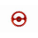 3/32 SIDEWINDER Extralight ERGAL Gear 31T RED diam