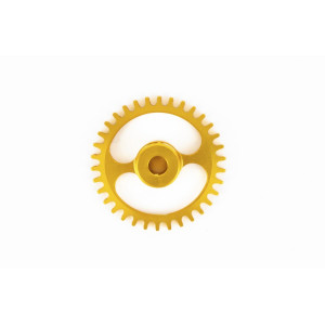 3/32 SIDEWINDER Extralight ERGAL Gear 34T GOLD dia