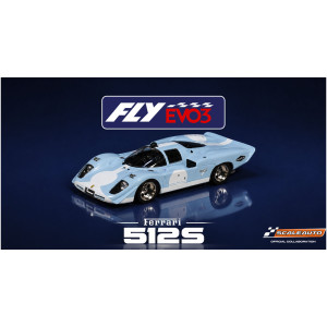 Ferrari 512S Azul - Chasis EVO3 SideWinder