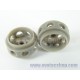 Llantas Delrin 15.5 x 9 mm (x2) GRISES