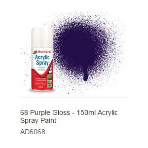 Pintura Spray Brillante Purpura 150 ml