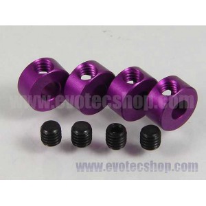 Tope doble cara para eje 1/24 (3 mm) x 4