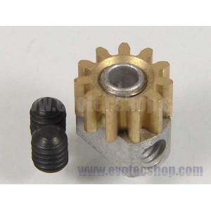 Pi&ntilde;on Extraible  Z11 x 6,5 mm. mod.0.5 Laton