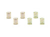 Muelles 6mm Duros para chasis SC8003 GT3 6 uds