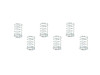Muelles 6mm ExtraDuros para chasis SC8003 GT3 6uds
