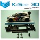 Chasis lineal black Volkswagen Polo WRC Superslot