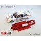 CHASIS 3D BMW M3 E30 Fly Red Slot RS 0090