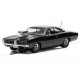Scalextric Dodge Charger (gloss black) with blower