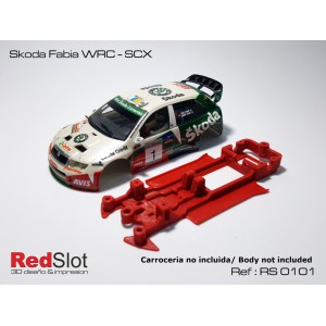 CHASIS 3D - SKODA FABIA WRC SCX