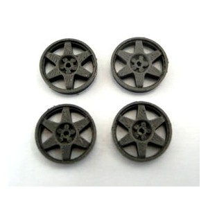 Tapacubos Type Subaru 15,8mm Anthra comp Scaleauto