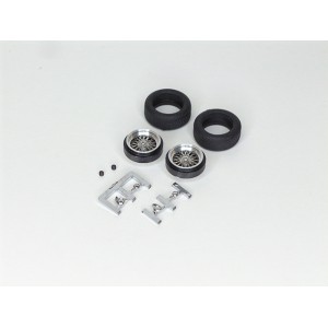 Set de llantas delanteras con neumatico 20x7  