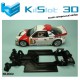 Chasis lineal DUAL COMP compatible Ford RS 200 MSC