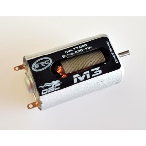 MOTOR M3 NEW VERSION 17000 RPM a 12V 230 gr/cm