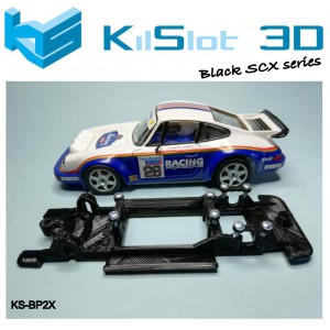 Chasis lineal black SCX Porsche 911 carrera SCX RX