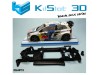 Chasis lineal black SCX VW Polo WRC Superslot RX