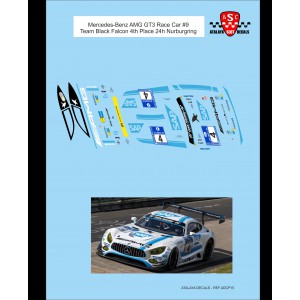 Calca 1/32 Mercedes-Benz AMG GT3 Race Car 9 