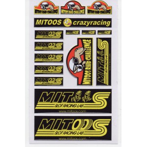 Mitoos adesivos Crazy Racing
