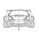 Porsche 911 GT2 White Kit Revoslot RS-0007B