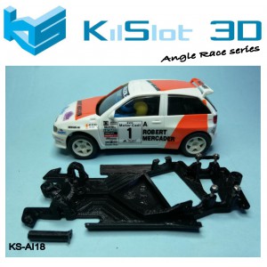 Chasis angular Race SOFT Seat Ibiza Kit Car SCX