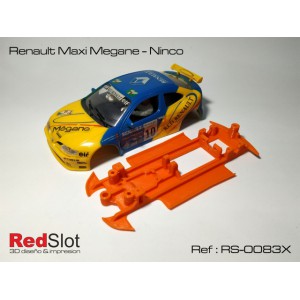 CHASIS 3D Renault Maxi Megane Ninco Blando