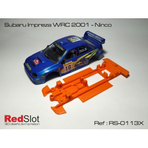 CHASIS 3D BLANDO- Subaru Impreza WRC 2001/4 Ninco