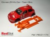 CHASIS 3D ZX Kit Car Team Slot Blando