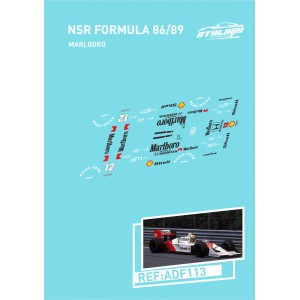 Calca Formula 1 NSR 1/32 Marlboro