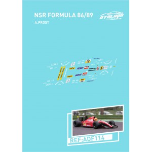 Calca Formula 1 NSR 1/32 Ferrari A. Prost