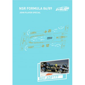 Calca Formula 1 NSR 1/32 John Player Special