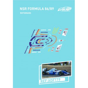 Calca Formula 1 NSR 1/32 Rothmans