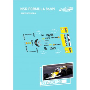 Calca Formula 1 NSR 1/32 Keke Rosberg