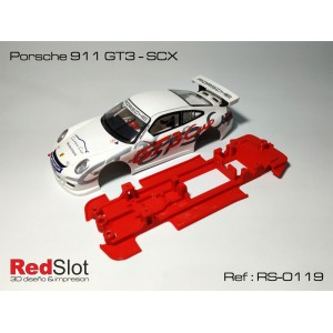 CHASIS 3D - Porsche 911 GT3 Cup - SCX