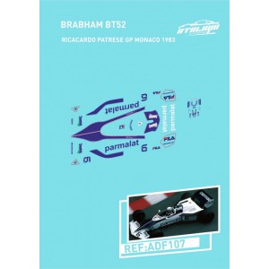 Calca Formula 1 Brabham BT52 R. Patrese