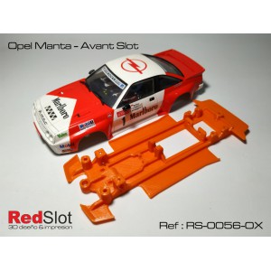 CHASIS 3D Opel Manta - Avant Slot (Blando)