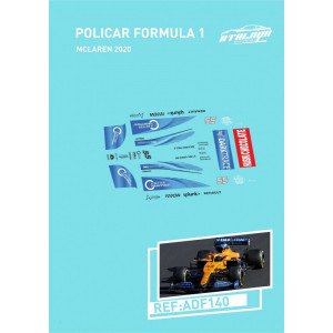 Calca Formula 1 Policar 1/32 MCLAREN 2020
