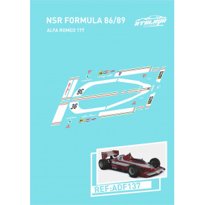 Calca Formula 1 NSR 1/32 Alfa Romeo