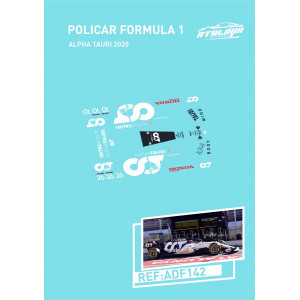 Calca Formula 1 Policar 1/32 Alpha Tauri 2020