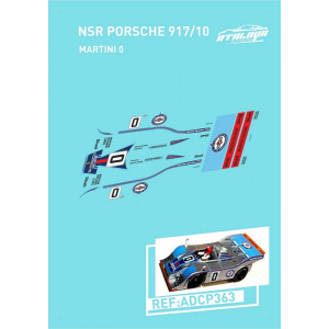 Calca 1/32 NSR Porsche 917/10 Martini 0