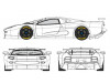 Jaguar XJ220 Racing - White Kit Car