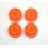 Tapacubos Type OZ 15,9mm Orange comp.Sloting Plus