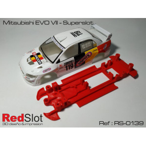 Chasis 3D Mitsubishi EVO VII - Superslot