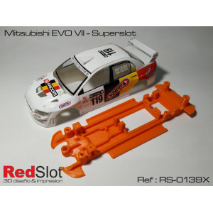 Chasis 3D Mitsubishi EVO VII - Superslot Blando