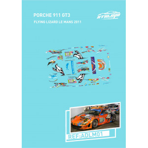 Calca 1/32 Porsche 991 GT3 Flying
