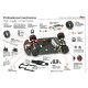 McLaren F1 GTR Gulf Team 24 Revo Slot Cars RS-0143
