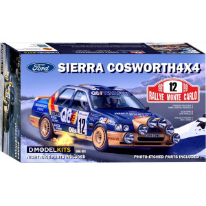 FORD SIERRA COSWORTH 4X4 - RALLY MONTE CARLO 1991 Kit 1/24
