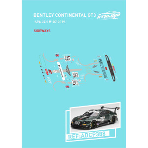 Calca 1/32 Bentley GT3 SPA 24H