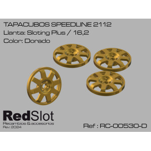 TAPACUBO 3D SPEEDLINE 2112 SLOTING PLUS 16.2