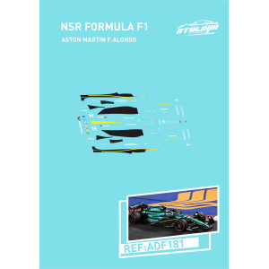 Calca 1/32 NSR Formula 1 Alonso