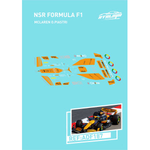 Calca 1/32 NSR Formula 1 Piastri